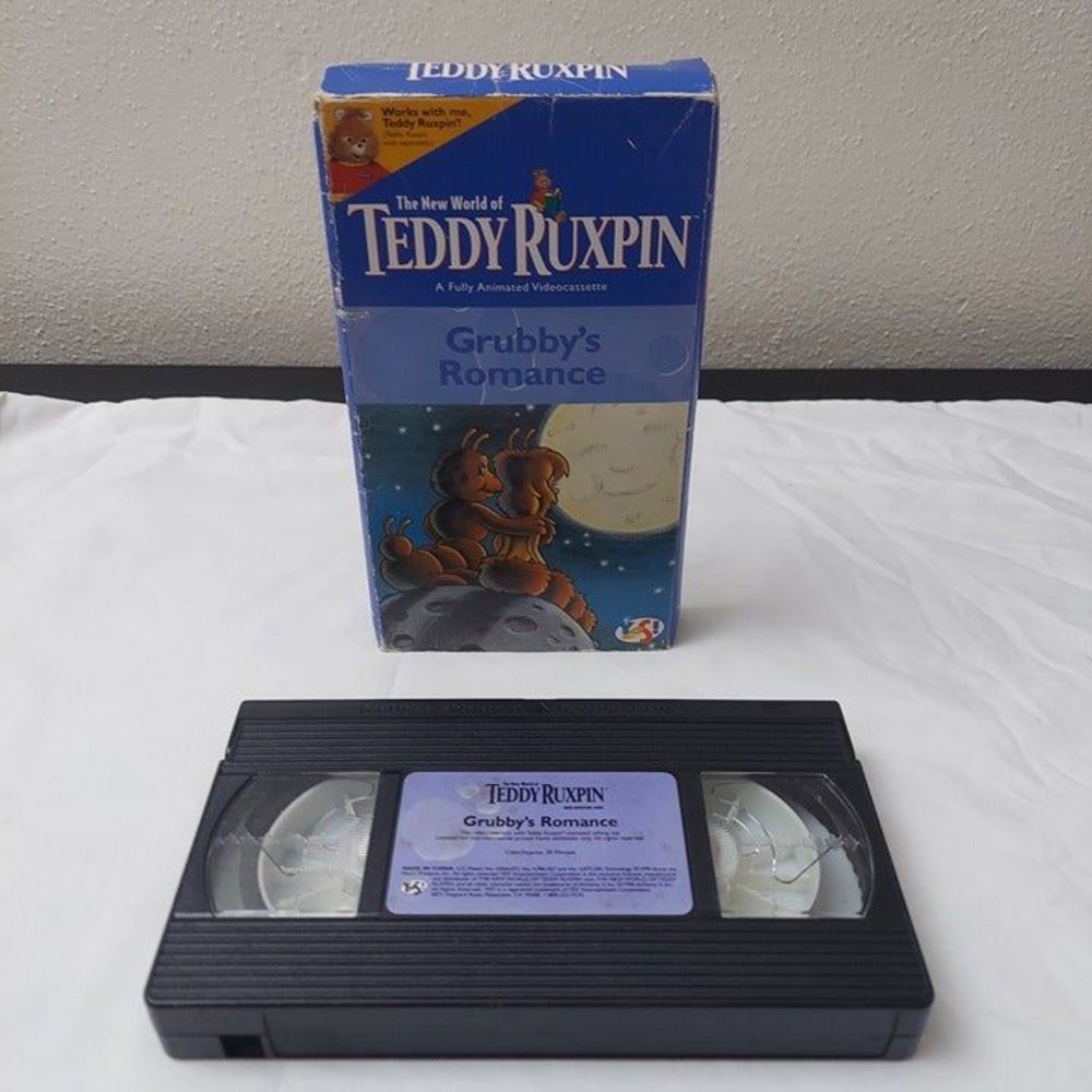 The New World of Teddy Ruxpin - Grubby's Romance VHS Vintage Video Adventure